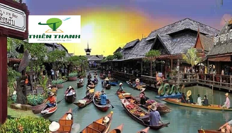 Du Lịch Thái Lan - Chợ Nổi Pattaya