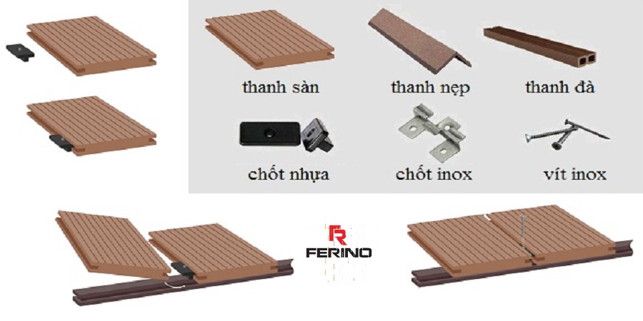 Bán sàn nhựa ngoài trời tại Hà Nội